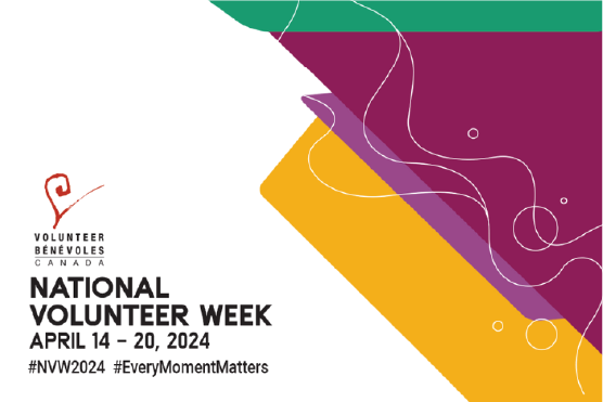 National Volunteer Week graphic
