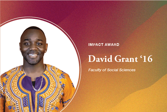 David Grant award slide