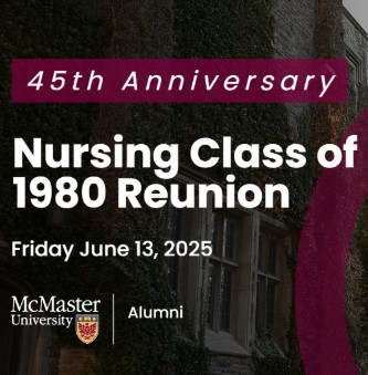 Nursing 80 Reunion banner